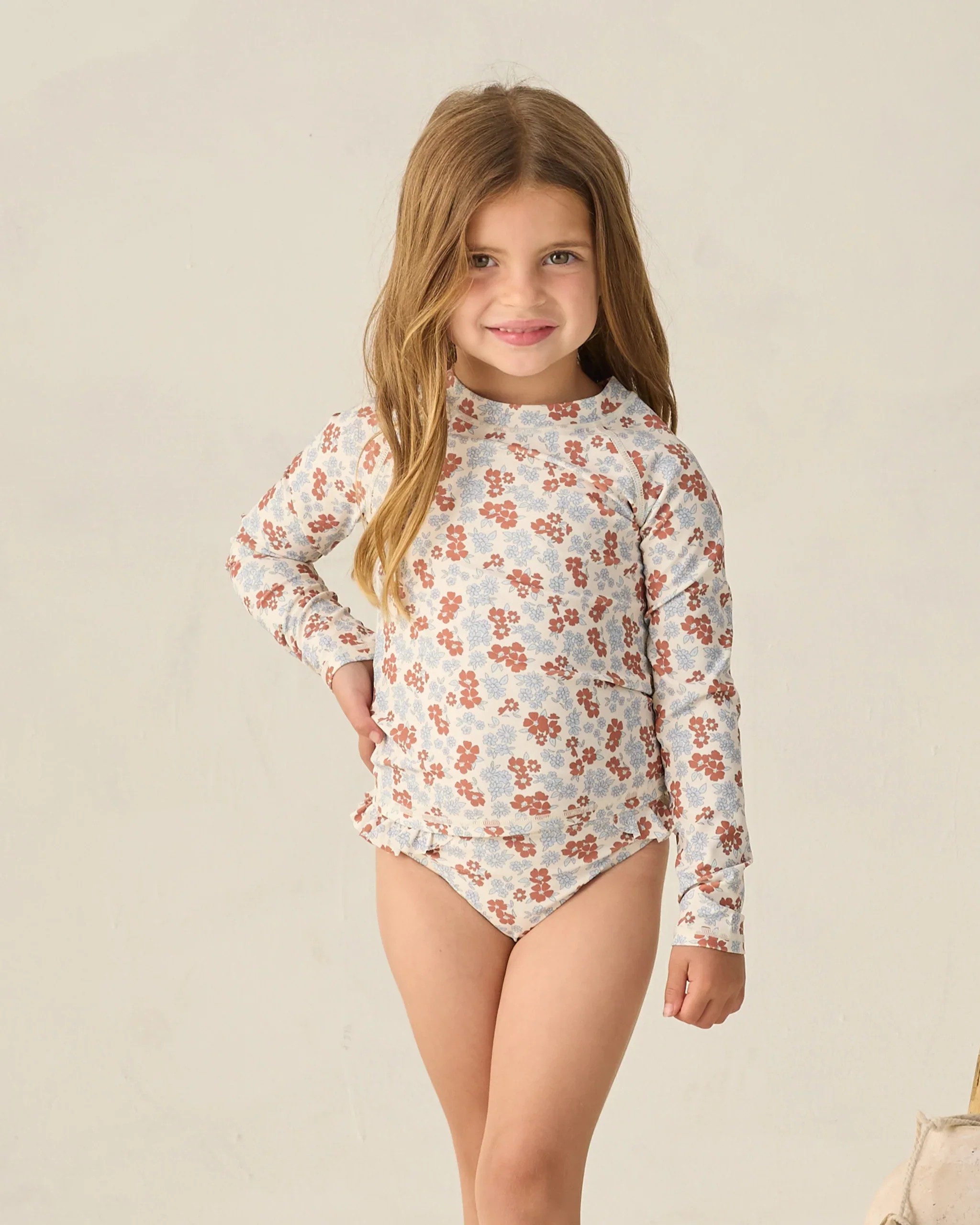 Americana Floral Maryn Rashguard Set - Image 2