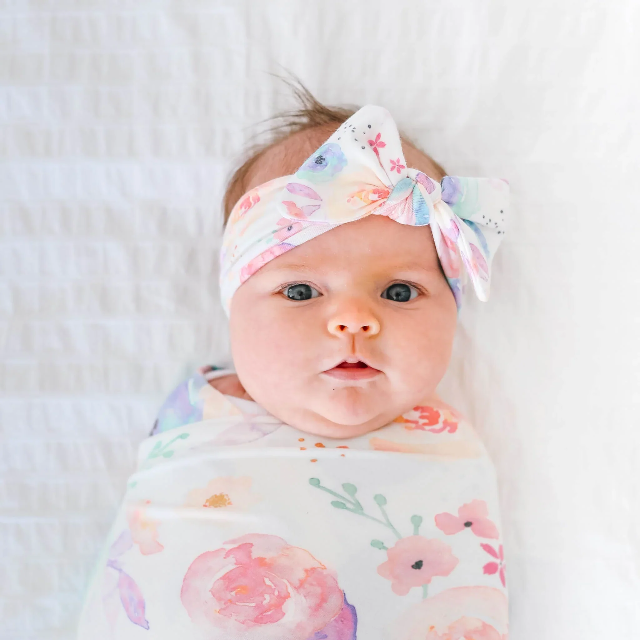 Bloom Knit Headband Bow - Image 3