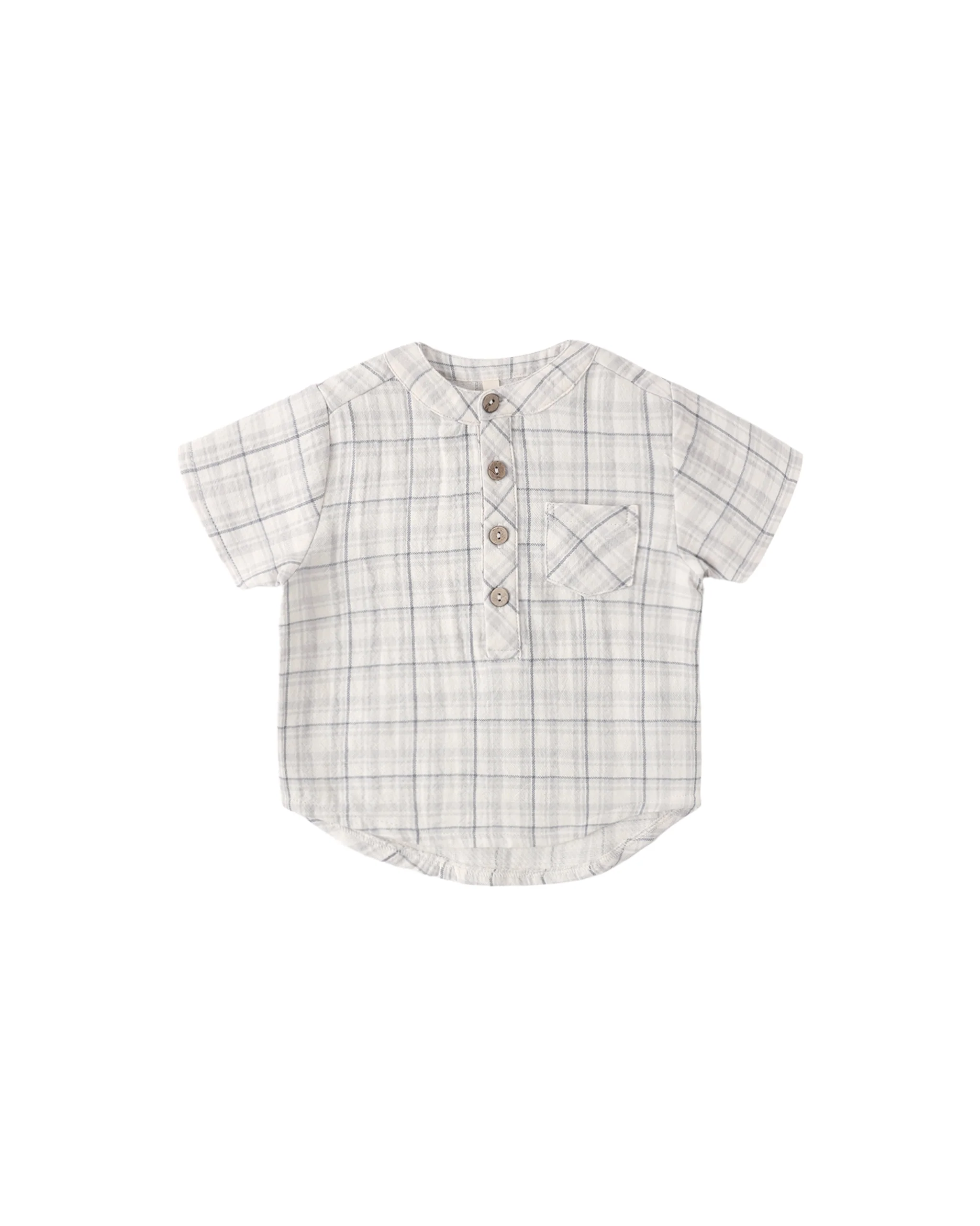 Blue Plaid Jaxson Shirt