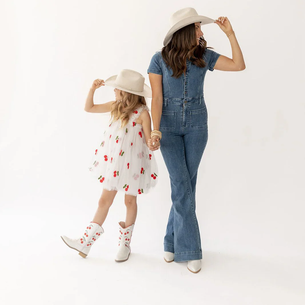 Cowgirl Wild Cherry Boots - Image 3