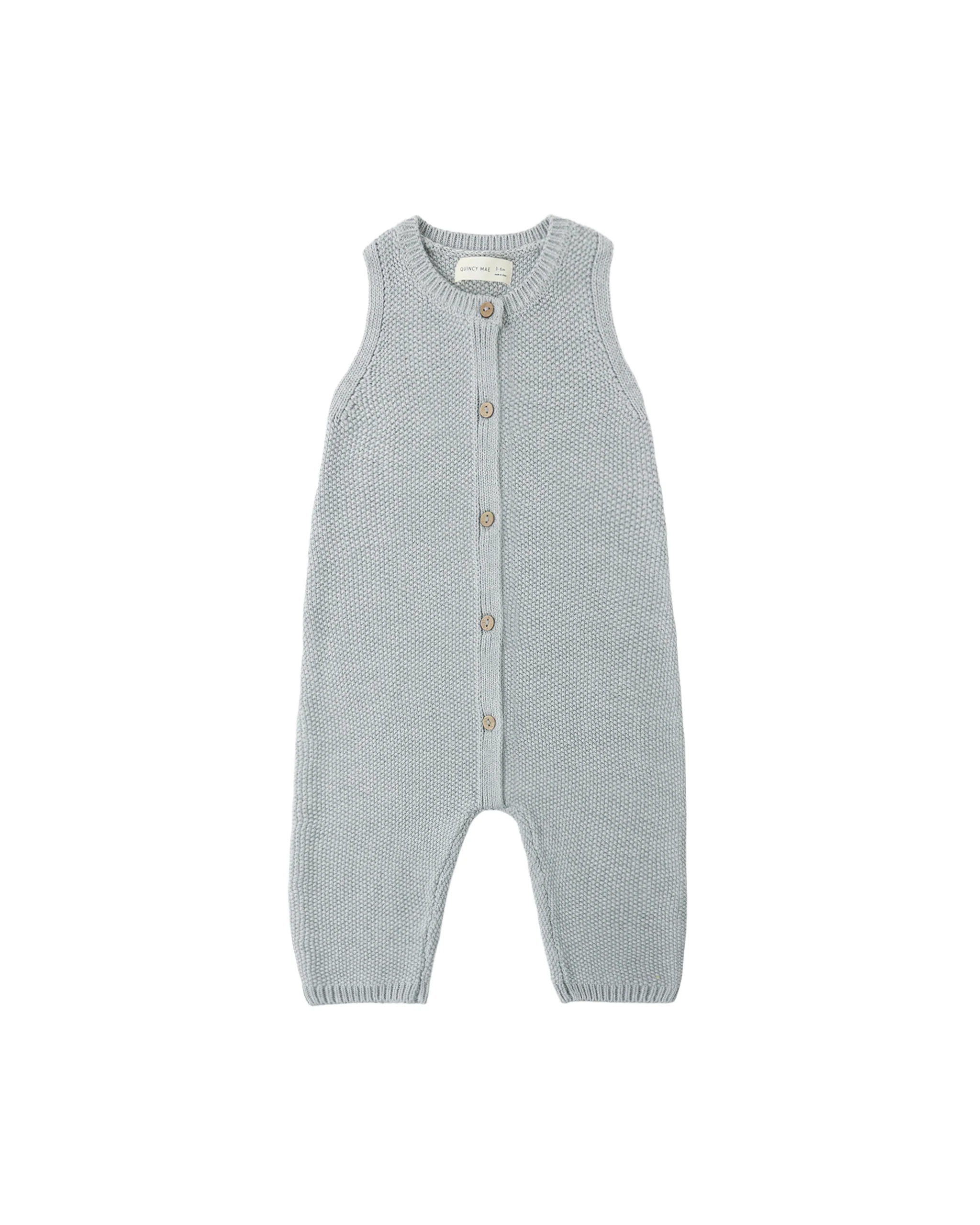 Heathered Sky Knit Jumpsuit