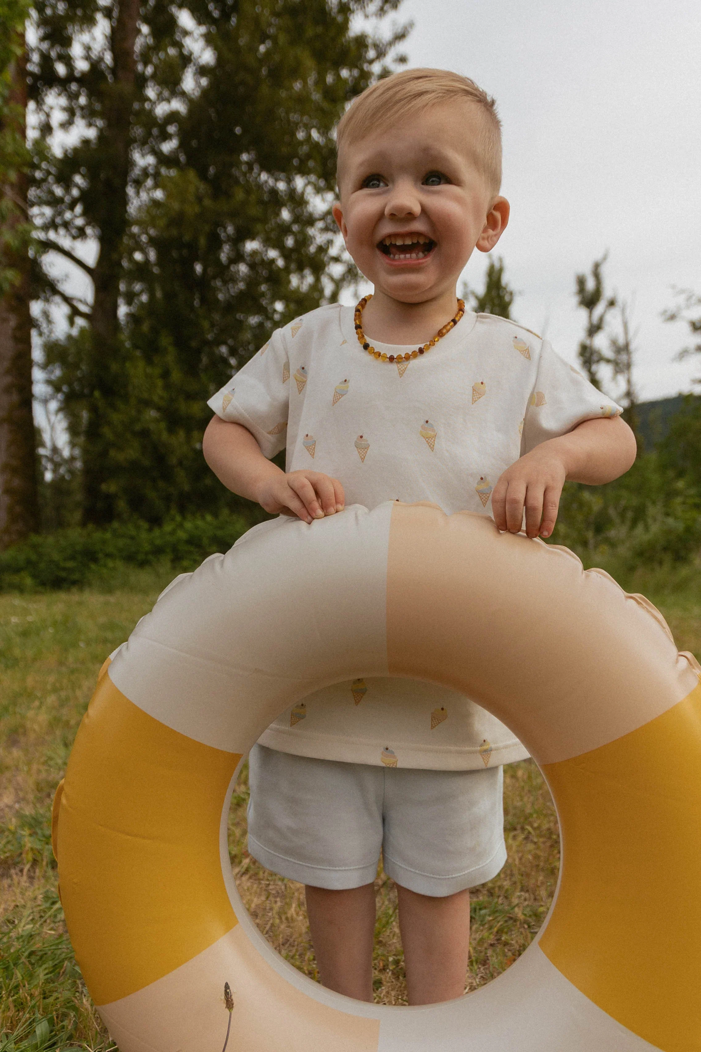 Ice Cream Organic Tee & Shorts Set - Image 2