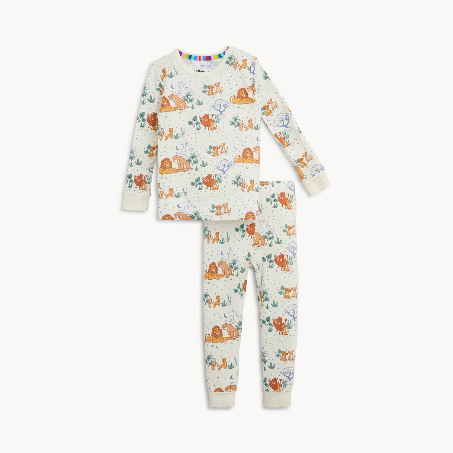 Lion King Modal L/S Long Pant Pajama Set