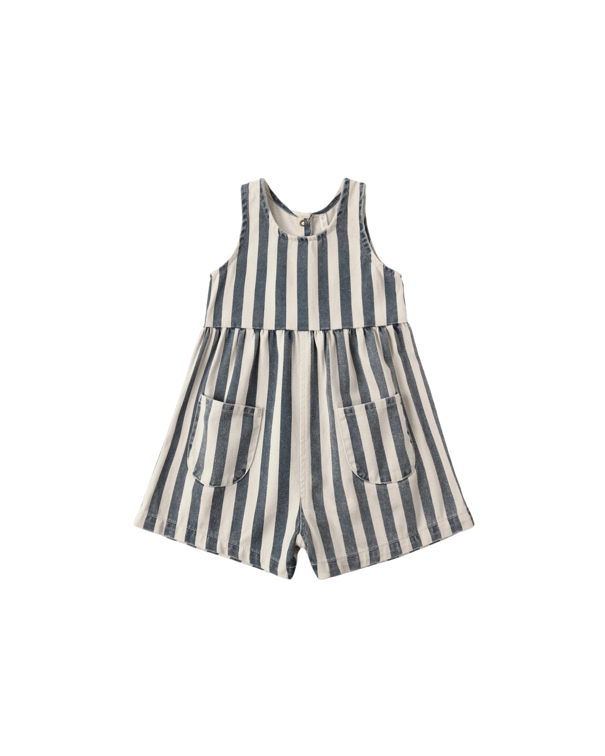 Navy Stripe Dani Romper