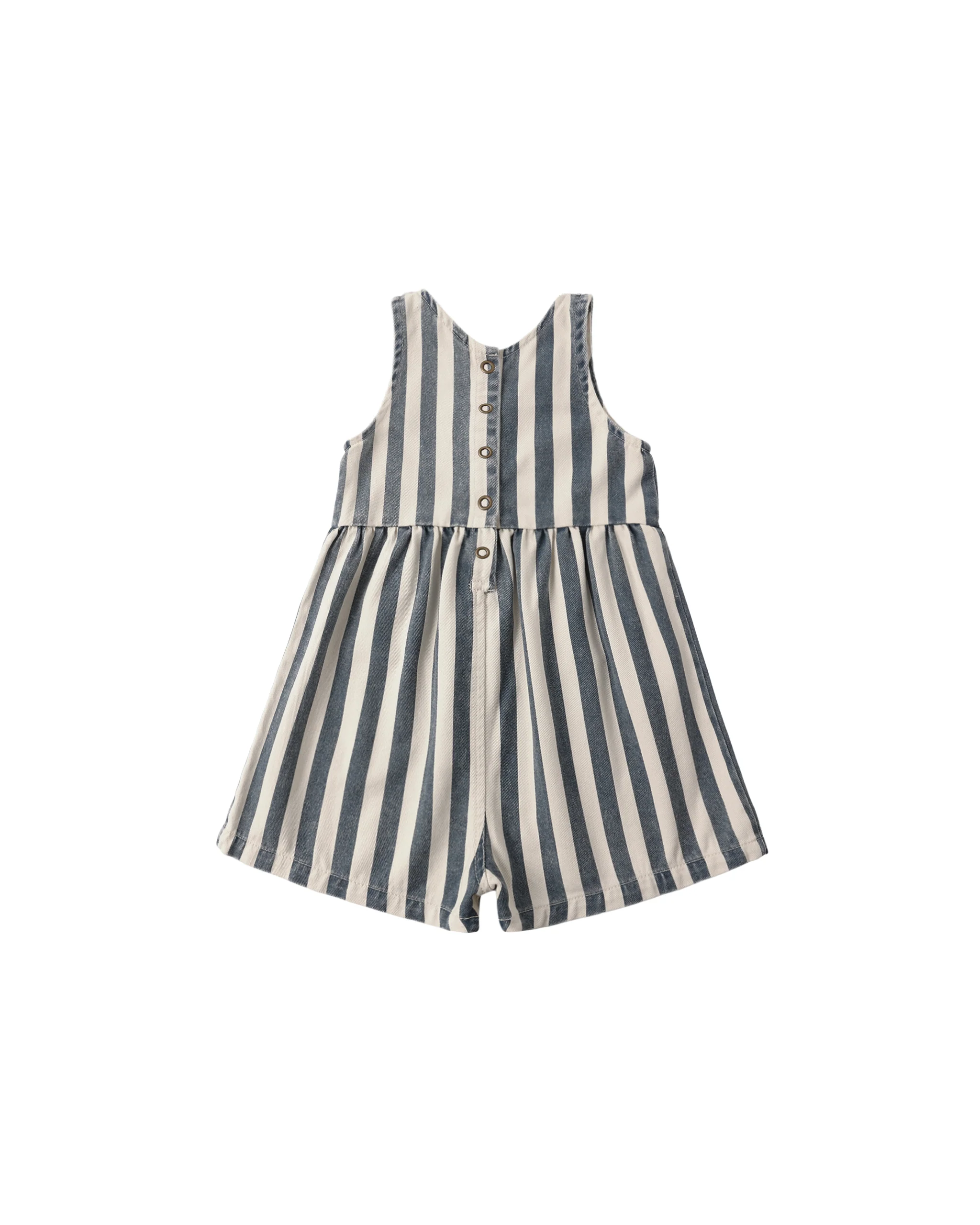 Navy Stripe Dani Romper - Image 2