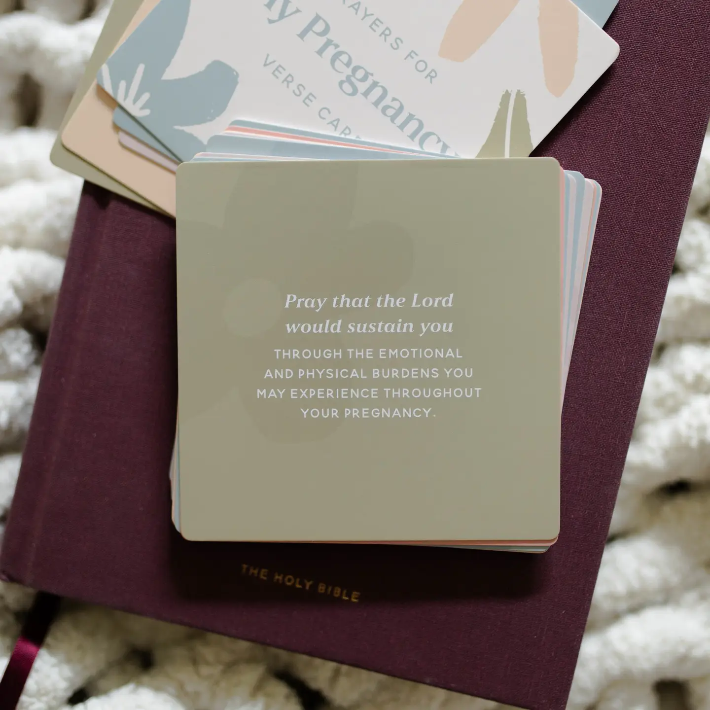 Prayers For My Pregnancy Verse Card Set - Image 2
