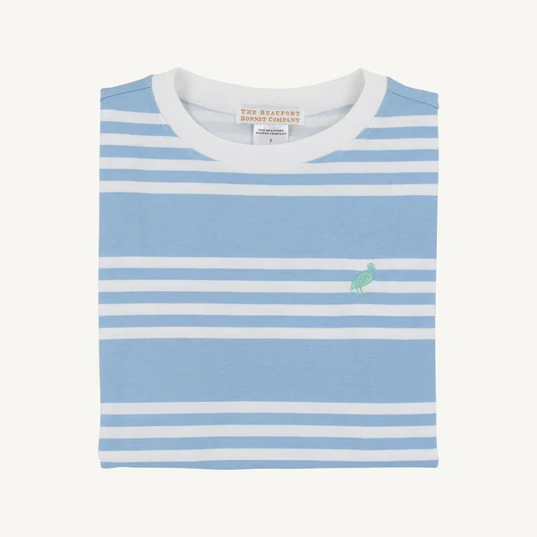Saddle Ridge Stripe Carter Crewneck