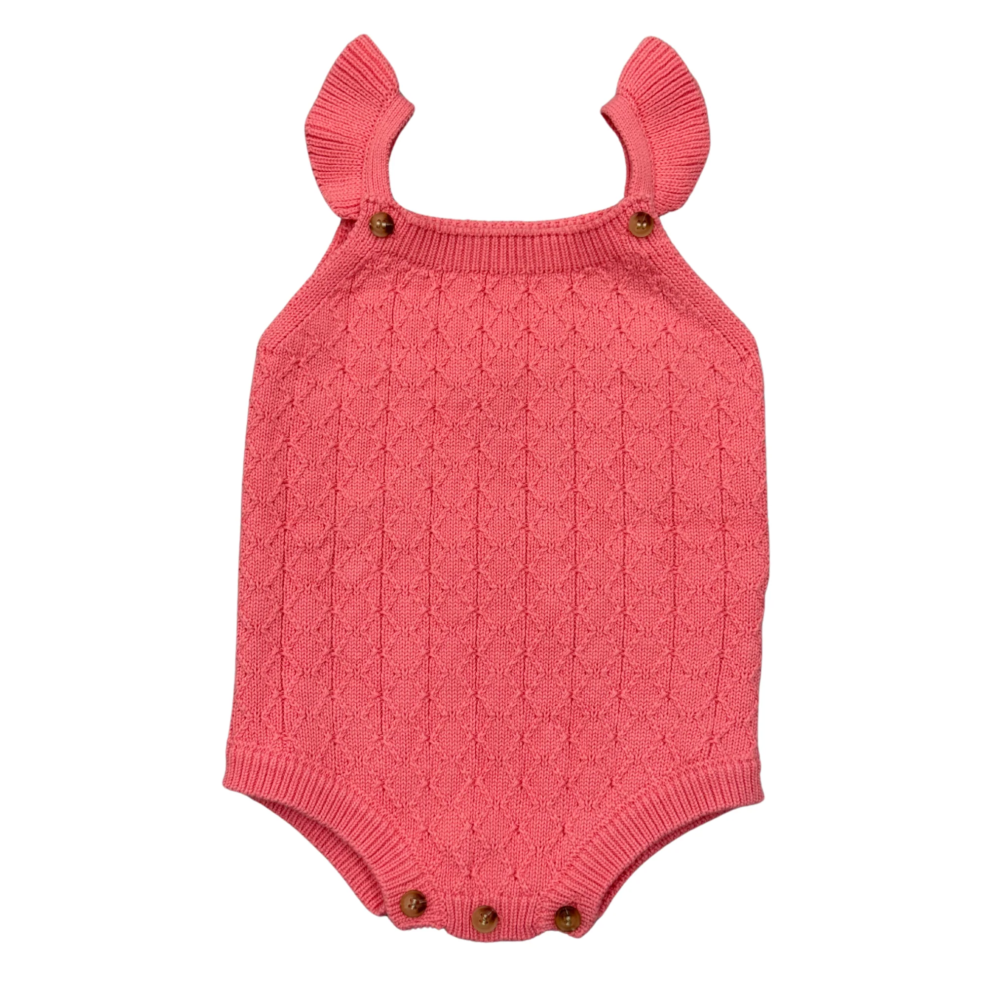 Strawberry Ice Knit Sweater Bodysuit
