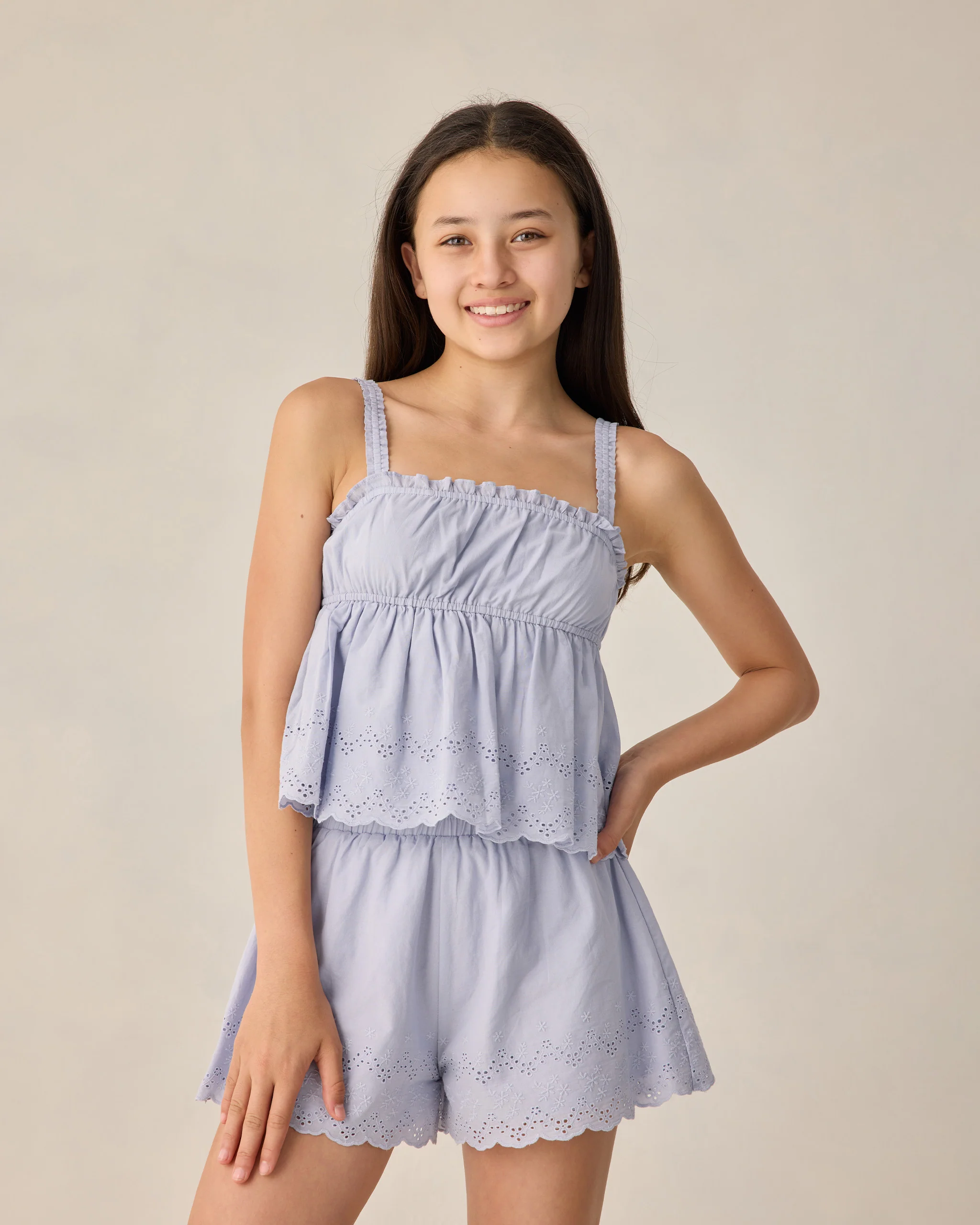 Teen Periwinkle Remi Shorts