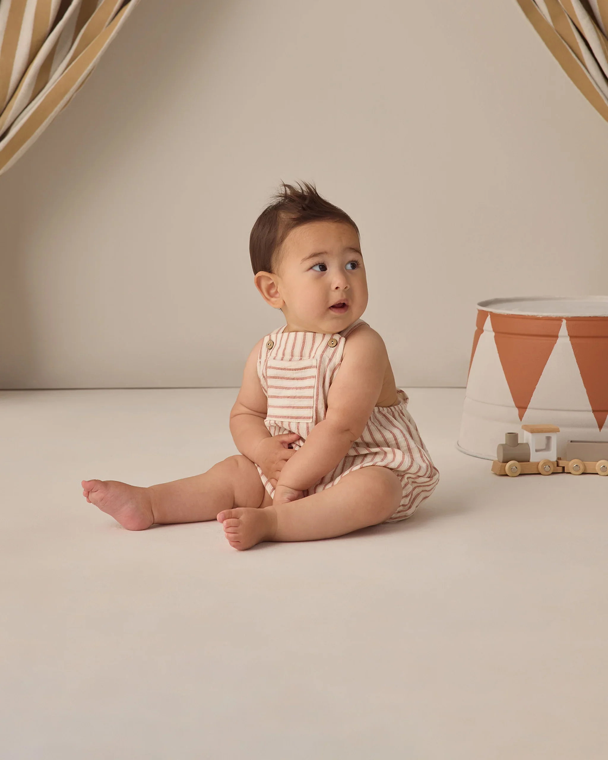 Vintage Stripe Hayes Romper - Image 2