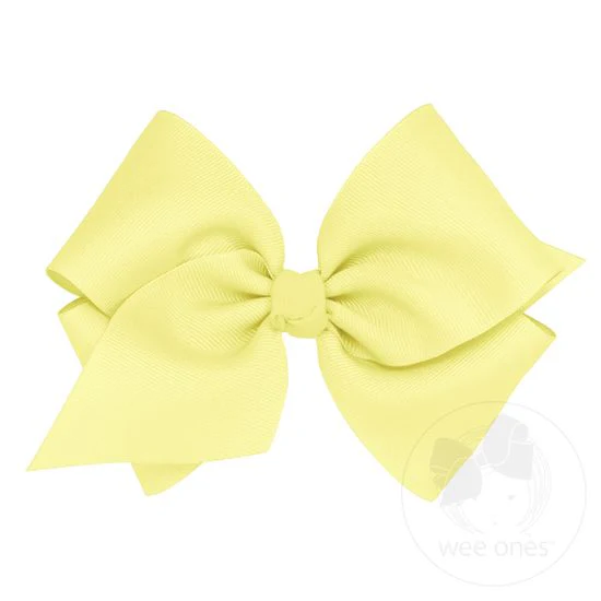 Mini King Classic Grosgrain Hair Bow (Knot Wrap) - Image 6