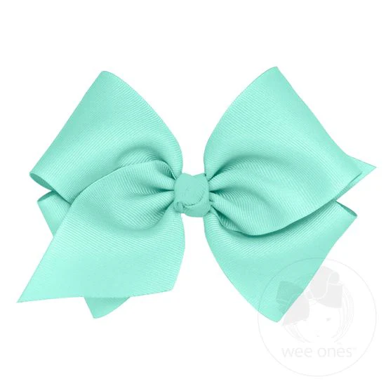 Mini King Classic Grosgrain Hair Bow (Knot Wrap) - Image 8