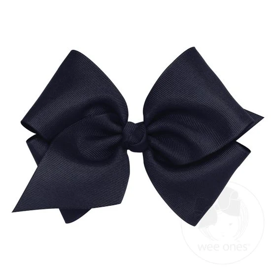 Mini King Classic Grosgrain Hair Bow (Knot Wrap) - Image 9