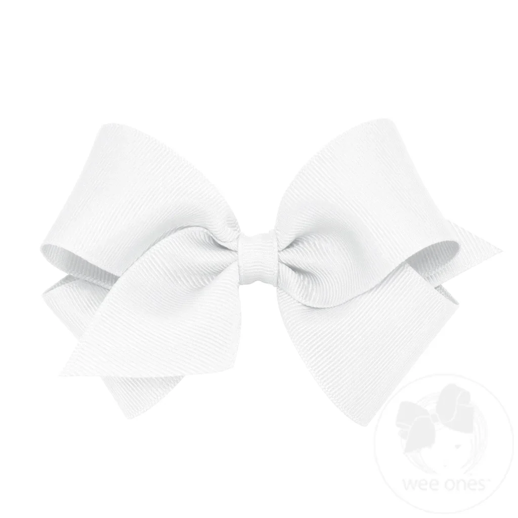 Wee Ones - Small Classic Grosgrain Hair Bow (Plain Wrap) - Image 11