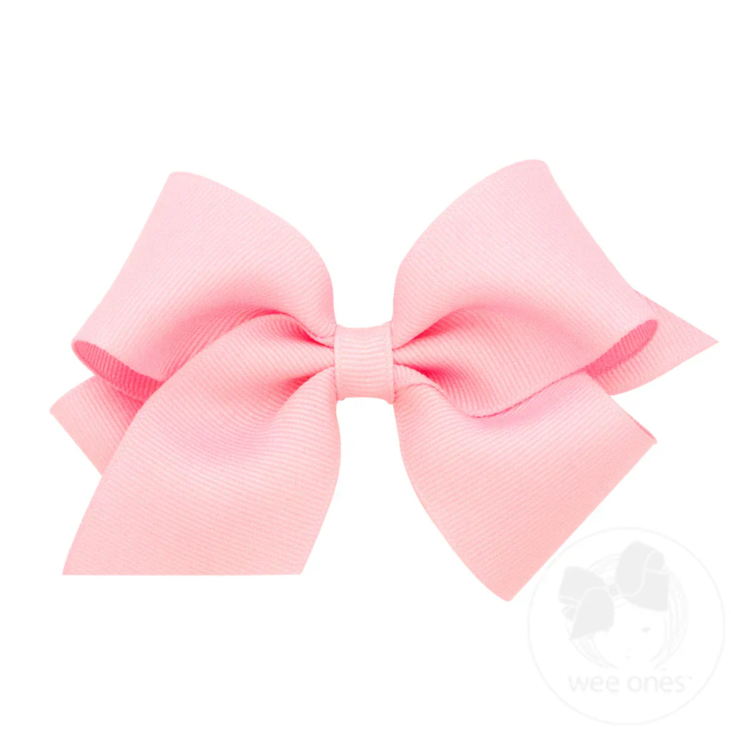Wee Ones - Small Classic Grosgrain Hair Bow (Plain Wrap) - Image 7