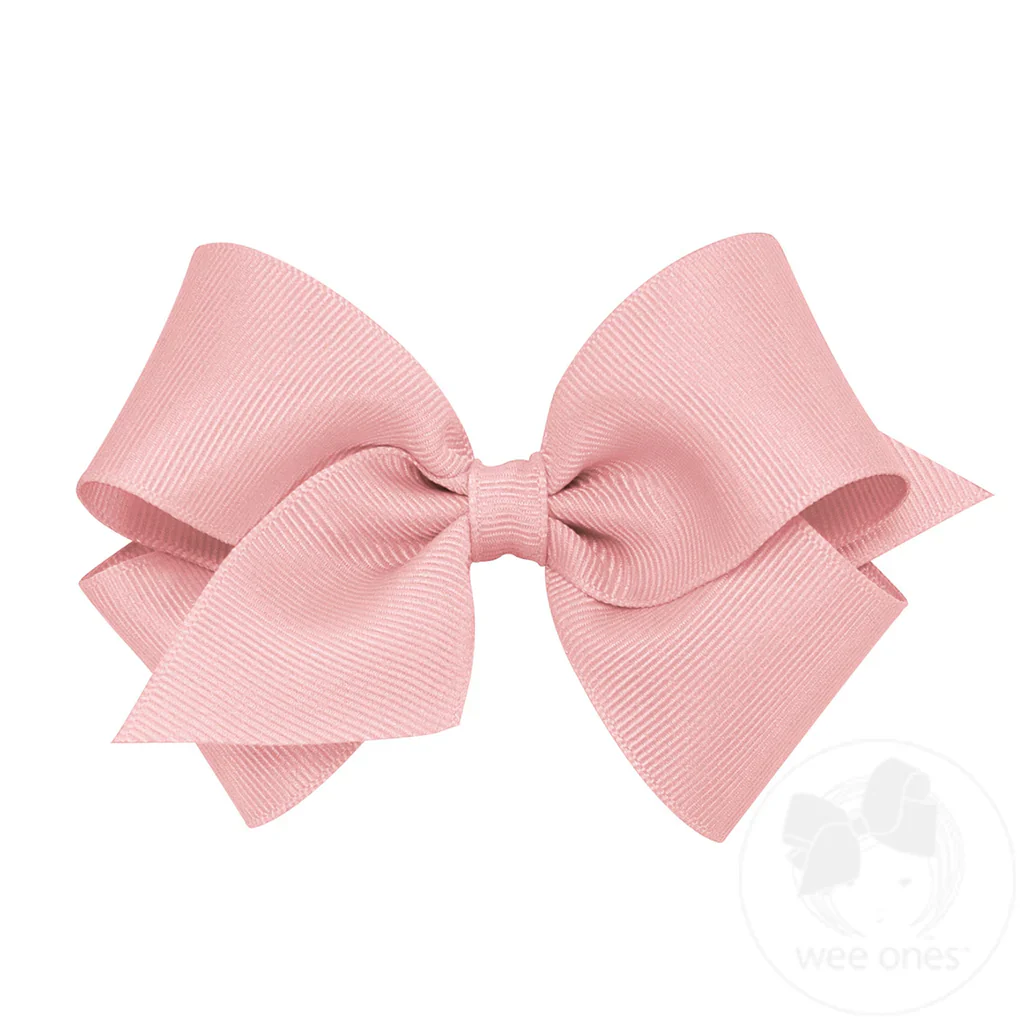 Wee Ones - Small Classic Grosgrain Hair Bow (Plain Wrap) - Image 8