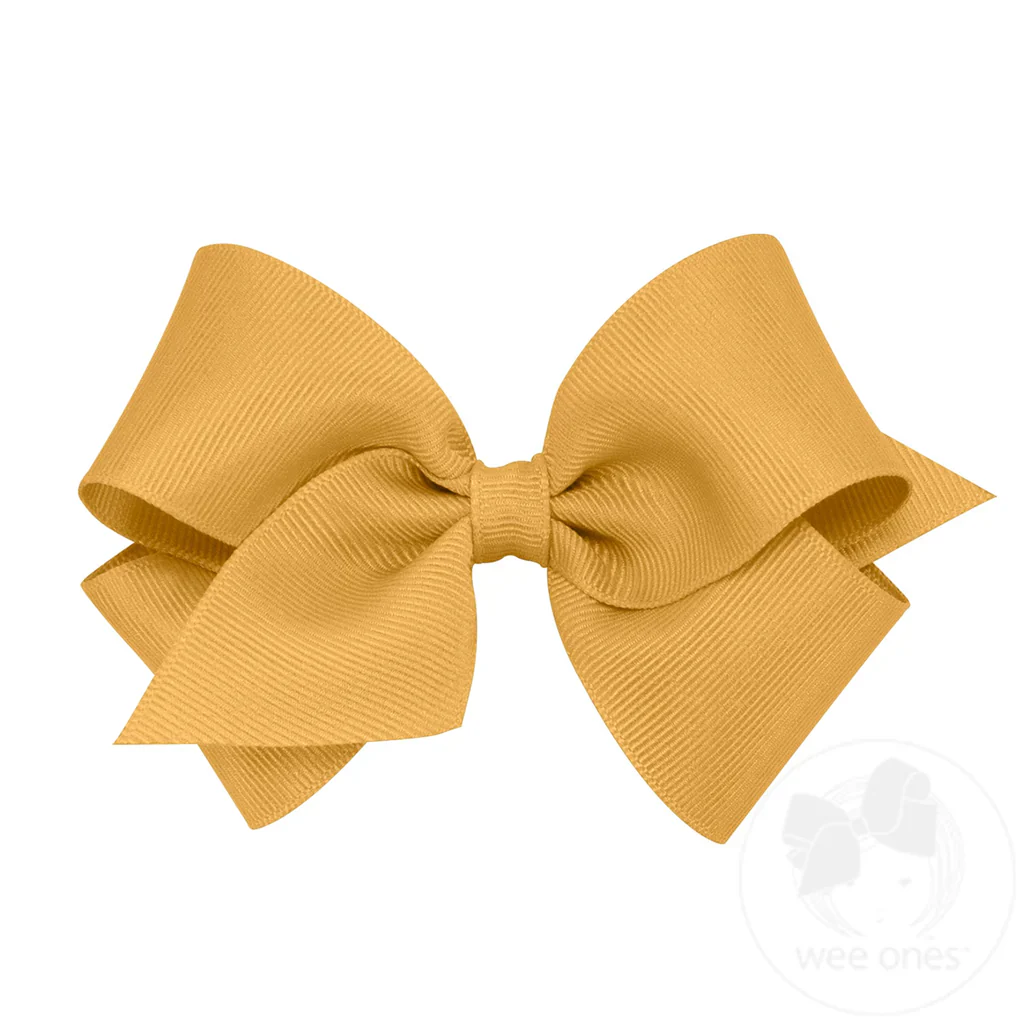 Wee Ones - Small Classic Grosgrain Hair Bow (Plain Wrap) - Image 9