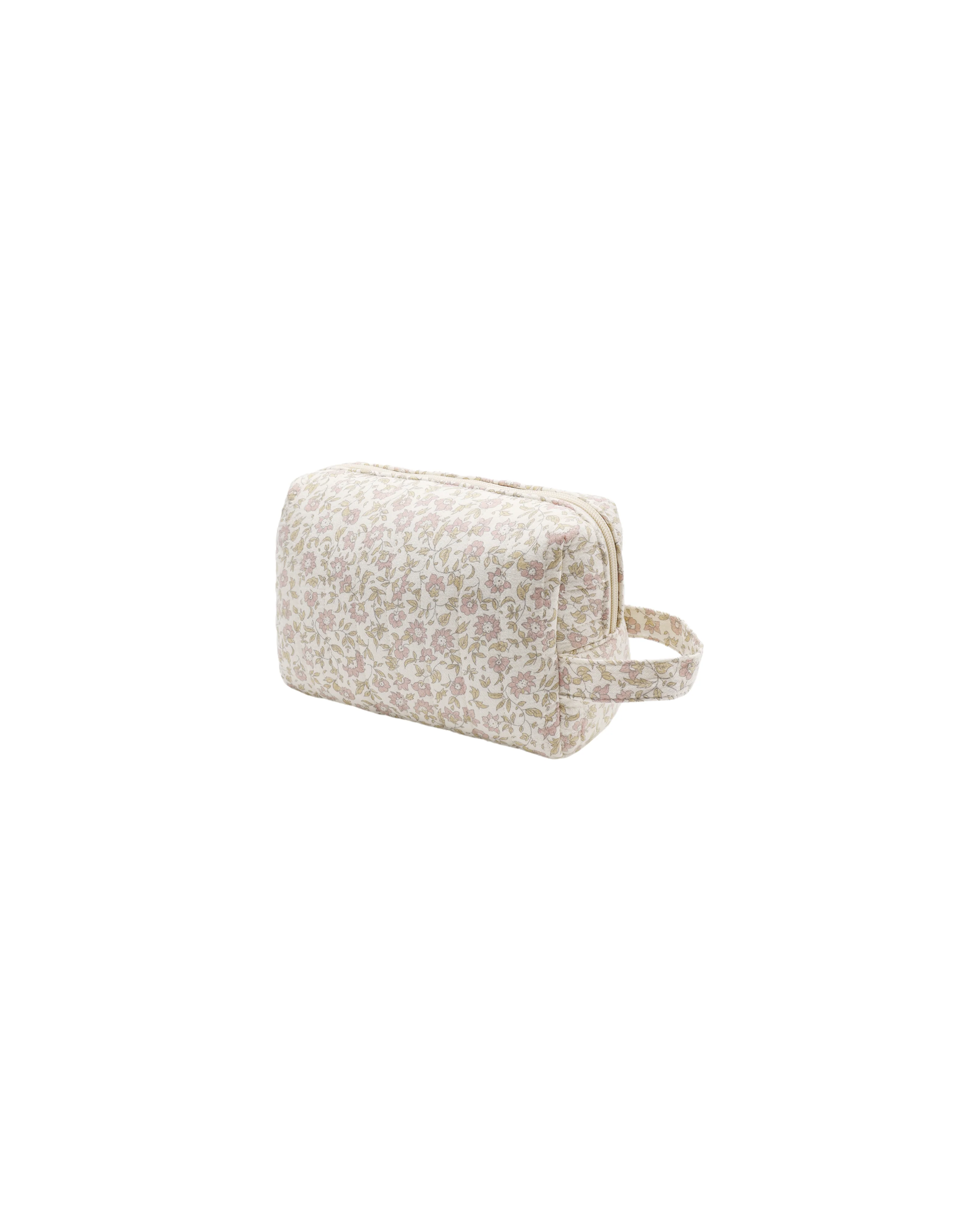 Wildflower Woven Toiletry Bag