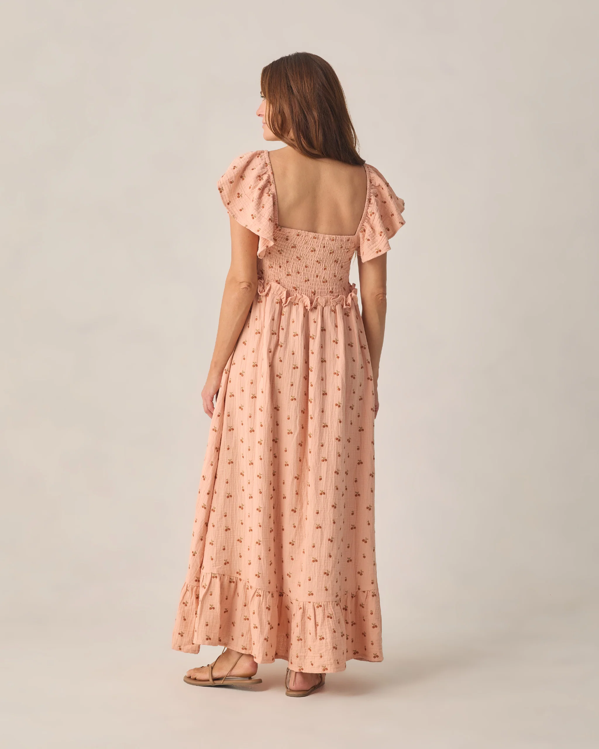 Women's Cherry Embroidery Francesca Dress - Image 4